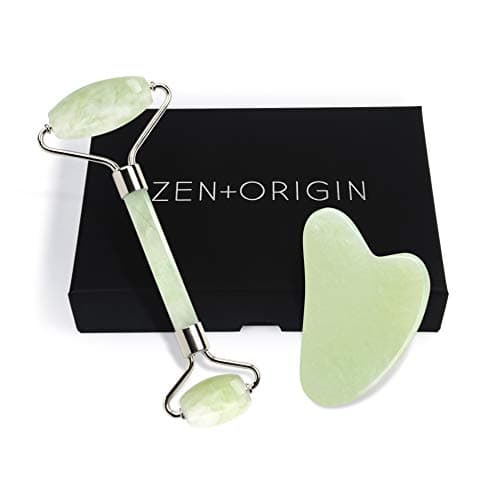 ZEN + ORIGIN Premium Jade Roller & Gua Sha Gift Set