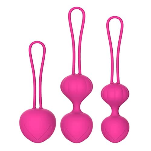 Geisha Médicales Kegel Balls — Medical-Grade 3-Piece Pelvic Floor Set
