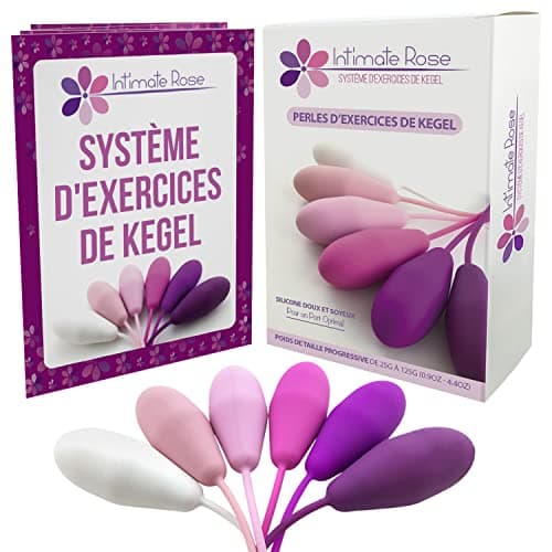 Intimate Rose Kegel Exercise Weights — Progressive 6-Weight System