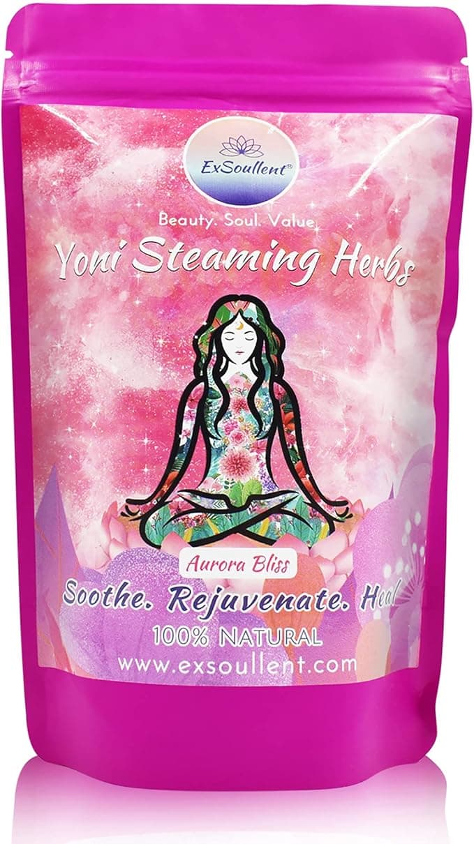 ExSoullent Aurora Bliss Yoni Steam Herbs – 10-Herb Blend