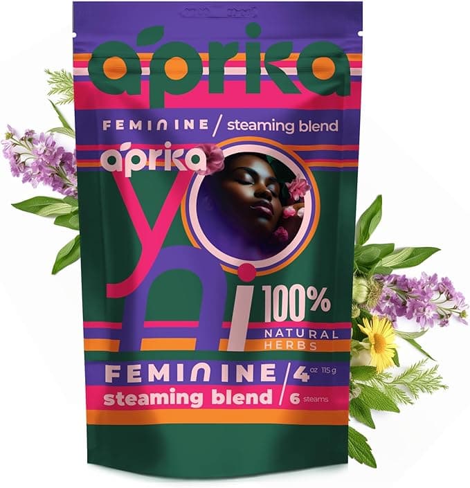 Aprika Life Yoni Steam Herbs – 17-Herb Blend (4oz / 6 Sessions)