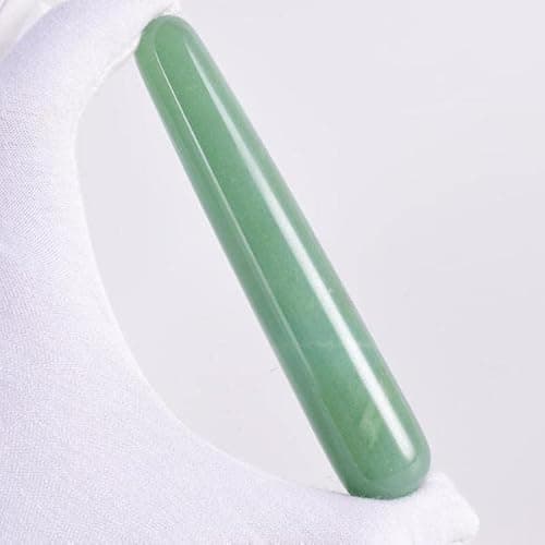 Rose Quartz & Obsidian Dual Crystal Yoni Massage Wand